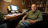Gene_sharp_at_desk